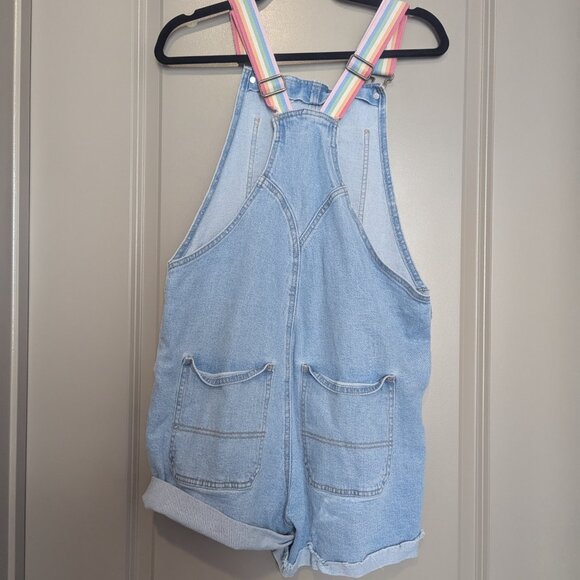 NWT Target Pride Denim Queen Short Overalls - Picture 3 of 3